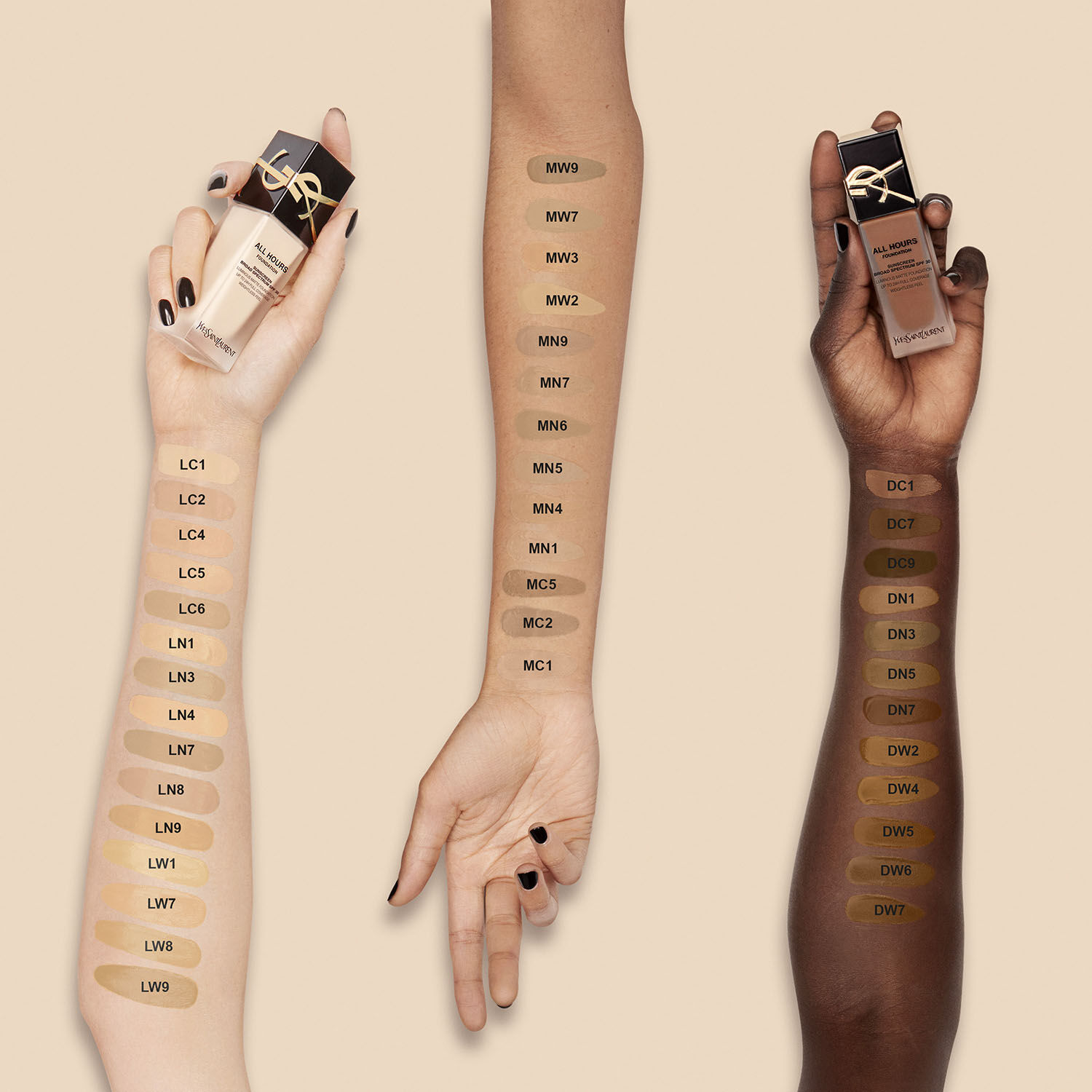 All Hours Foundation, Concealer And Primer - YSL Beauty